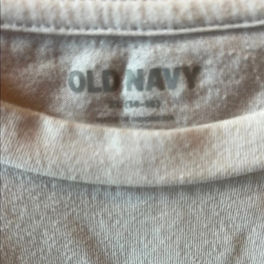 Old Navy Kids Tees - Aqua and White